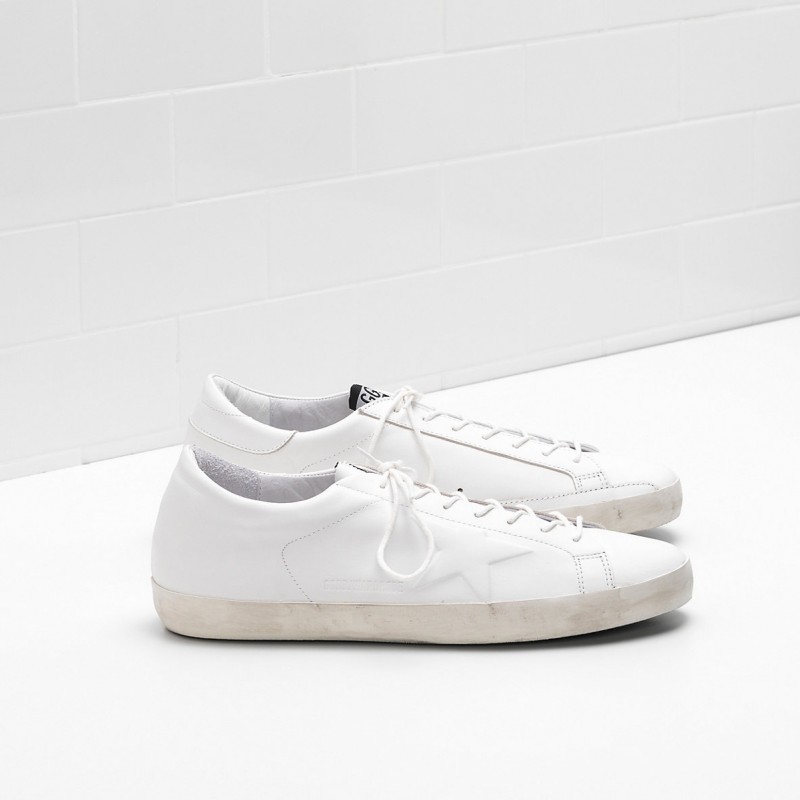 Golden Goose Super Star Sneakers White Men